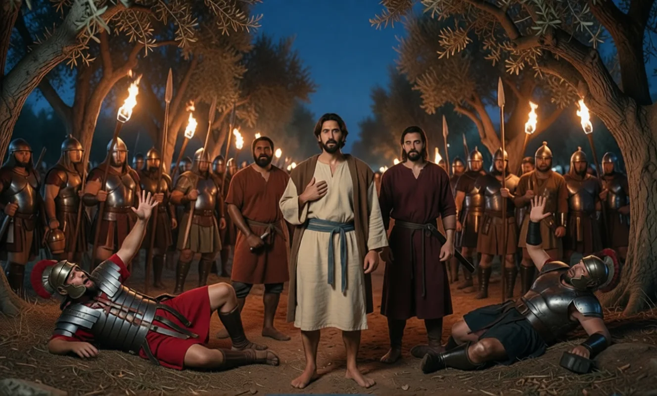 After: two normal fallen Roman soldiers