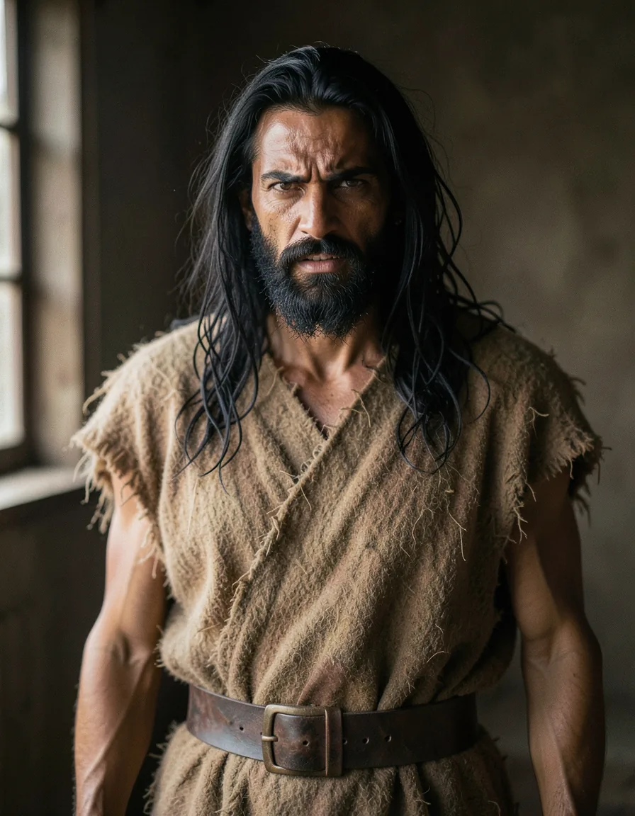 Portrait of John the Baptist used as the reference image