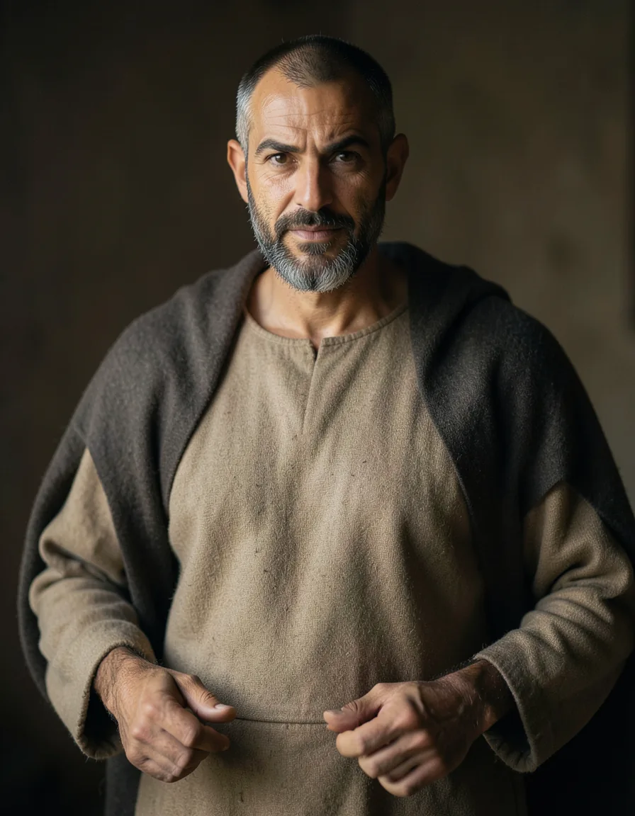 Portrait of Paul, used as a reference image